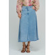 robe femme  salsa jeans lightdenim skirt