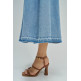 robe femme  salsa jeans lightdenim skirt
