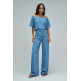 jeans femme  salsa jeans jeans high rise wide w/ pocket