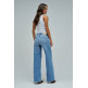 jeans femme  salsa jeans jeans low rise wide medium was