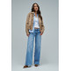 jeans femme  salsa jeans jeans low rise wide medium was