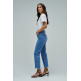 jeans femme  salsa jeans jeans true cropped slim basic