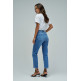 jeans femme  salsa jeans jeans true cropped slim basic