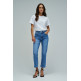 jeans femme  salsa jeans jeans true cropped slim basic