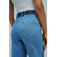 jeans femme  salsa jeans jeans faith wide w/ denim mix