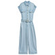 singe femme  salsa jeans overall in lightdenim