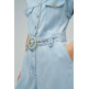 singe femme  salsa jeans overall in lightdenim