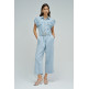 singe femme  salsa jeans overall in lightdenim