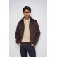 cazadora homme  salsa jeans suede bomber jacket
