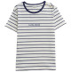 t-shirt femme  salsa jeans stripes branding t-shirt