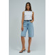 t-shirt femme  salsa jeans top with lace application