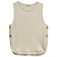 t-shirt femme  salsa jeans lurex knit top with buttons
