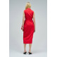robe femme  salsa jeans sleeveless wrap linen dress