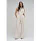 singe femme  salsa jeans sleeveless striped jumpsuit w/