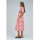 robe femme  salsa jeans midi shirt dress w/ belt