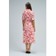 robe femme  salsa jeans midi shirt dress w/ belt