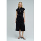 robe femme  salsa jeans sleeveless shirt dress w/ natu