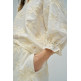 chemise femme  salsa jeans blouse with textured 3d fabric