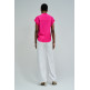 chemise femme  salsa jeans pleated neckline blouse
