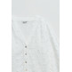 chemise femme  salsa jeans textured shirt with lace detai