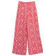 pantalon femme  salsa jeans print hight rise pants