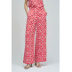 pantalon femme  salsa jeans print hight rise pants