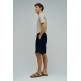 le short homme  salsa jeans cotton linen shorts garment dy