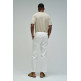 pantalon homme  salsa jeans cotton linen jogger pants set