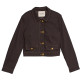 manteau femme  salsa jeans denim jacket w/ buttons