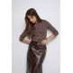 t-shirt femme  salsa jeans long sleeve w/ strpes and cuff
