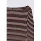 t-shirt femme  salsa jeans long sleeve w/ strpes and cuff