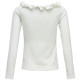 maillot femme  salsa jeans boat neck sweater w/ flowers a