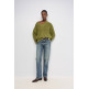 maillot femme  salsa jeans pointelle sweater with light s