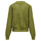 maillot femme  salsa jeans pointelle sweater with light s