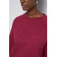 sweat-shirt femme  salsa jeans twofer sweatshirt with brandin