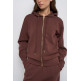 sweat-shirt femme  salsa jeans branding zipped hooddie