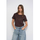 t-shirt femme  salsa jeans branding t-shirt regular fit