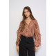chemise femme  salsa jeans blouse with ruffles