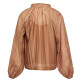 chemise femme  salsa jeans blouse with ruffles