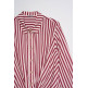 chemise femme  salsa jeans stripped satin wrap blouse