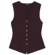 t-shirt femme  salsa jeans knit vest wth metal buttons