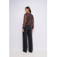 sweat-shirt femme  salsa jeans sweatshirt with 3d flowers