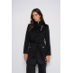 manteau femme  salsa jeans grace wool coat with buttons