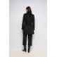 manteau femme  salsa jeans grace wool coat with buttons