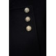manteau femme  salsa jeans grace wool coat with buttons
