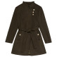 manteau femme  salsa jeans grace wool coat with buttons