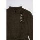 manteau femme  salsa jeans grace wool coat with buttons