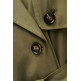 manteau femme  salsa jeans fake suede long trench coat