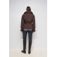 manteau femme  salsa jeans puffer coat with built-in belt