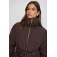 manteau femme  salsa jeans puffer coat with built-in belt